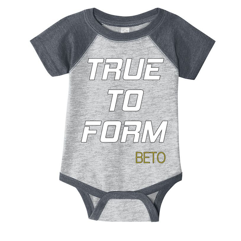 Beto True to Form  Infant Baby Jersey Bodysuit