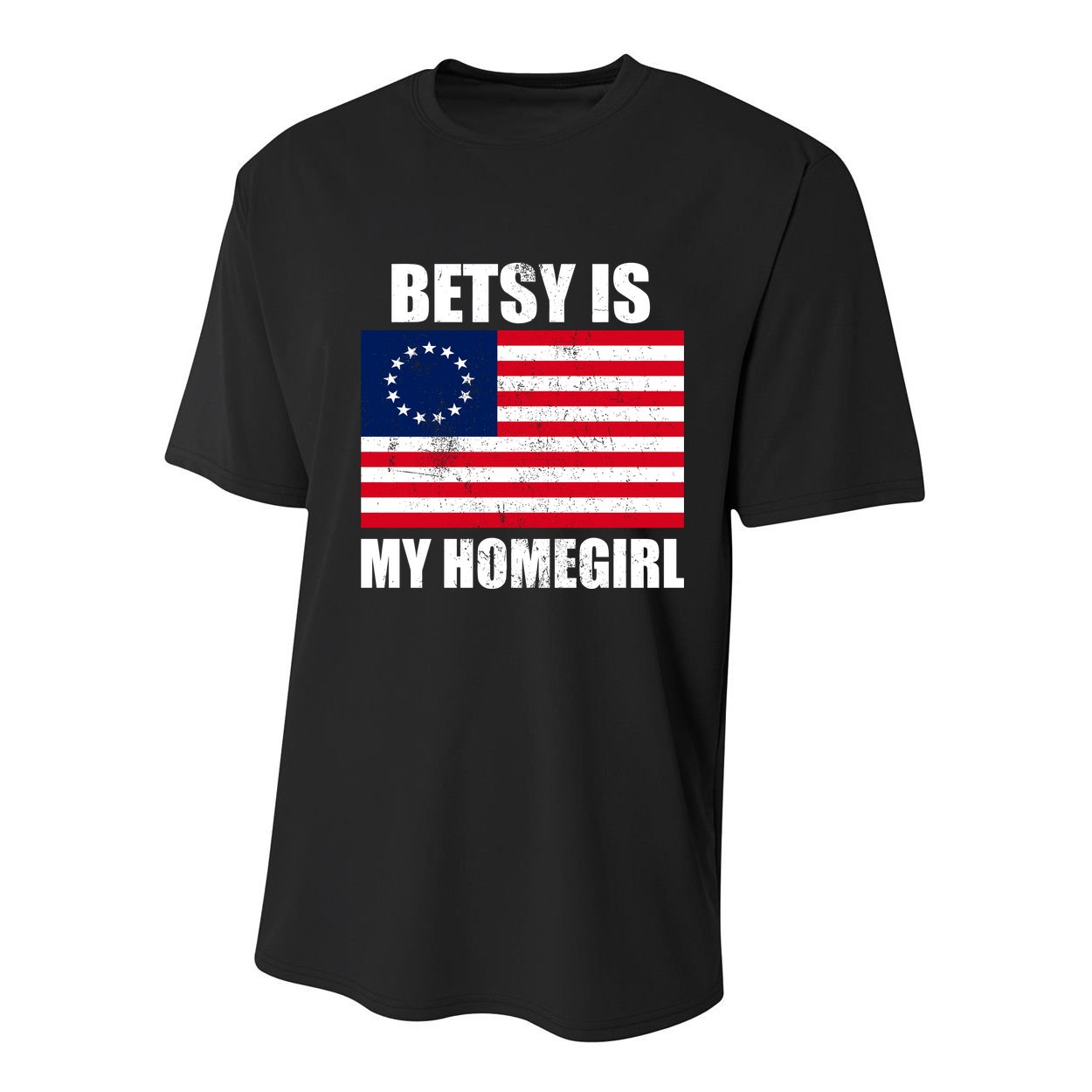 Betsy Is My Homegirl Youth Performance Sprint T-Shirt