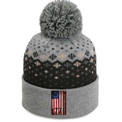 Betsy Ross 1776 13 State Original Colonies Flag The Baniff Cuffed Pom Beanie