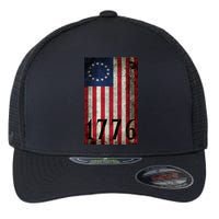 Betsy Ross 1776 13 State Original Colonies Flag Flexfit Unipanel Trucker Cap