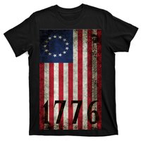 Betsy Ross 1776 13 State Original Colonies Flag T-Shirt