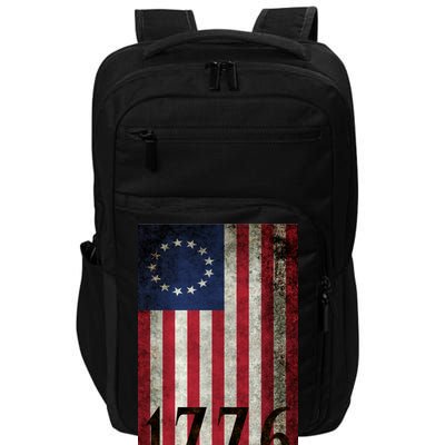 Betsy Ross 1776 13 State Original Colonies Flag Impact Tech Backpack