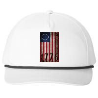 Betsy Ross 1776 13 State Original Colonies Flag Snapback Five-Panel Rope Hat