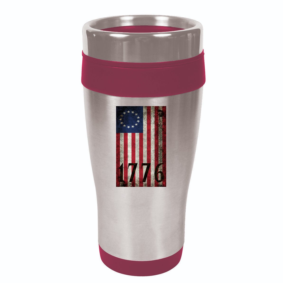 Betsy Ross 1776 13 State Original Colonies Flag 16oz Travel Tumbler
