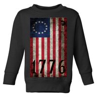 Betsy Ross 1776 13 State Original Colonies Flag Toddler Sweatshirt