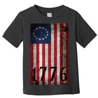 Betsy Ross 1776 13 State Original Colonies Flag Toddler T-Shirt