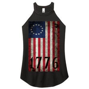 Betsy Ross 1776 13 State Original Colonies Flag Women's Perfect Tri Rocker Tank