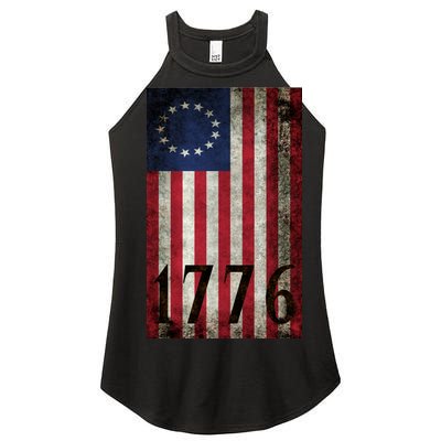 Betsy Ross 1776 13 State Original Colonies Flag Women's Perfect Tri Rocker Tank