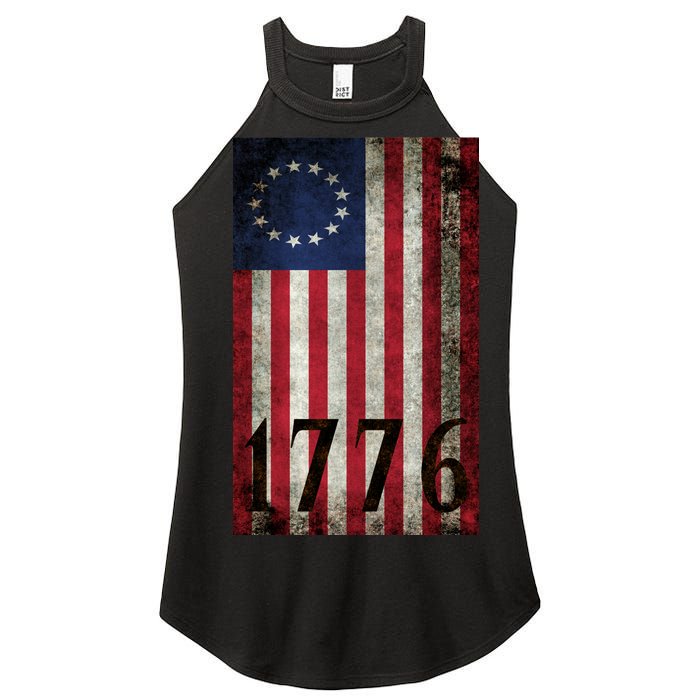 Betsy Ross 1776 13 State Original Colonies Flag Women's Perfect Tri Rocker Tank