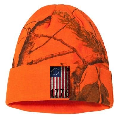 Betsy Ross 1776 13 State Original Colonies Flag Kati Licensed 12" Camo Beanie