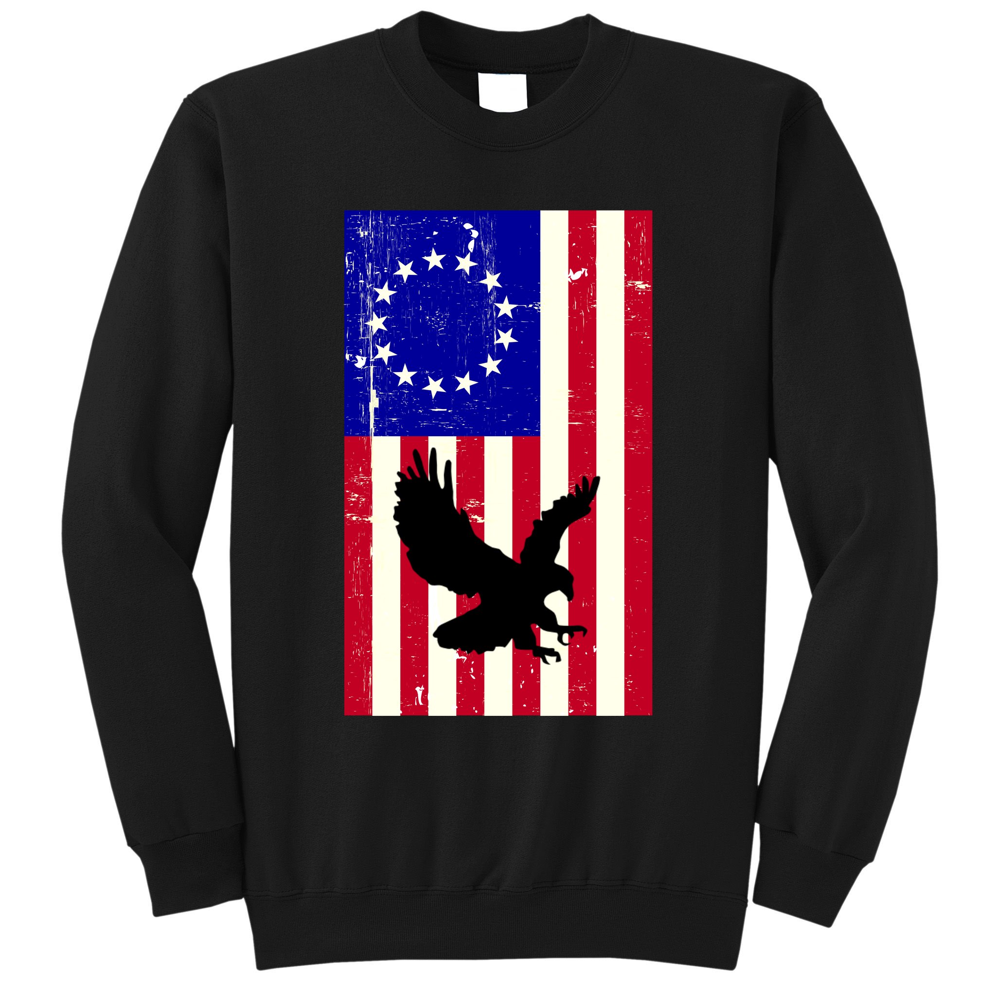 Betsy Ross 4th Of July American Flag Sweatshirt