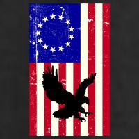 Betsy Ross 4th Of July American Flag Adult Drive Performance Visor