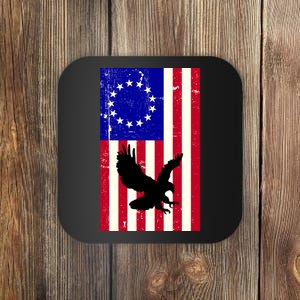 Betsy Ross 4th Of July American Flag Coaster