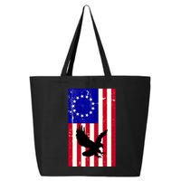 Betsy Ross 4th Of July American Flag 25L Jumbo Tote