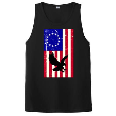 Betsy Ross 4th Of July American Flag PosiCharge Competitor Tank