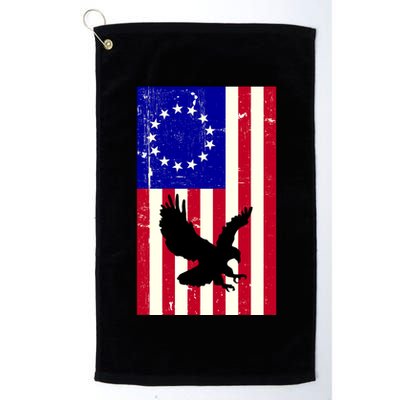 Betsy Ross 4th Of July American Flag Golf Towel
