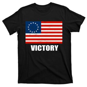 Betsy Ross American Victory Flag T-Shirt