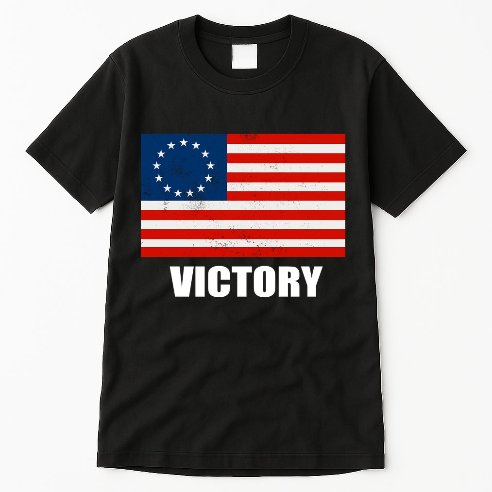 Betsy Ross American Victory Flag Tall T-Shirt