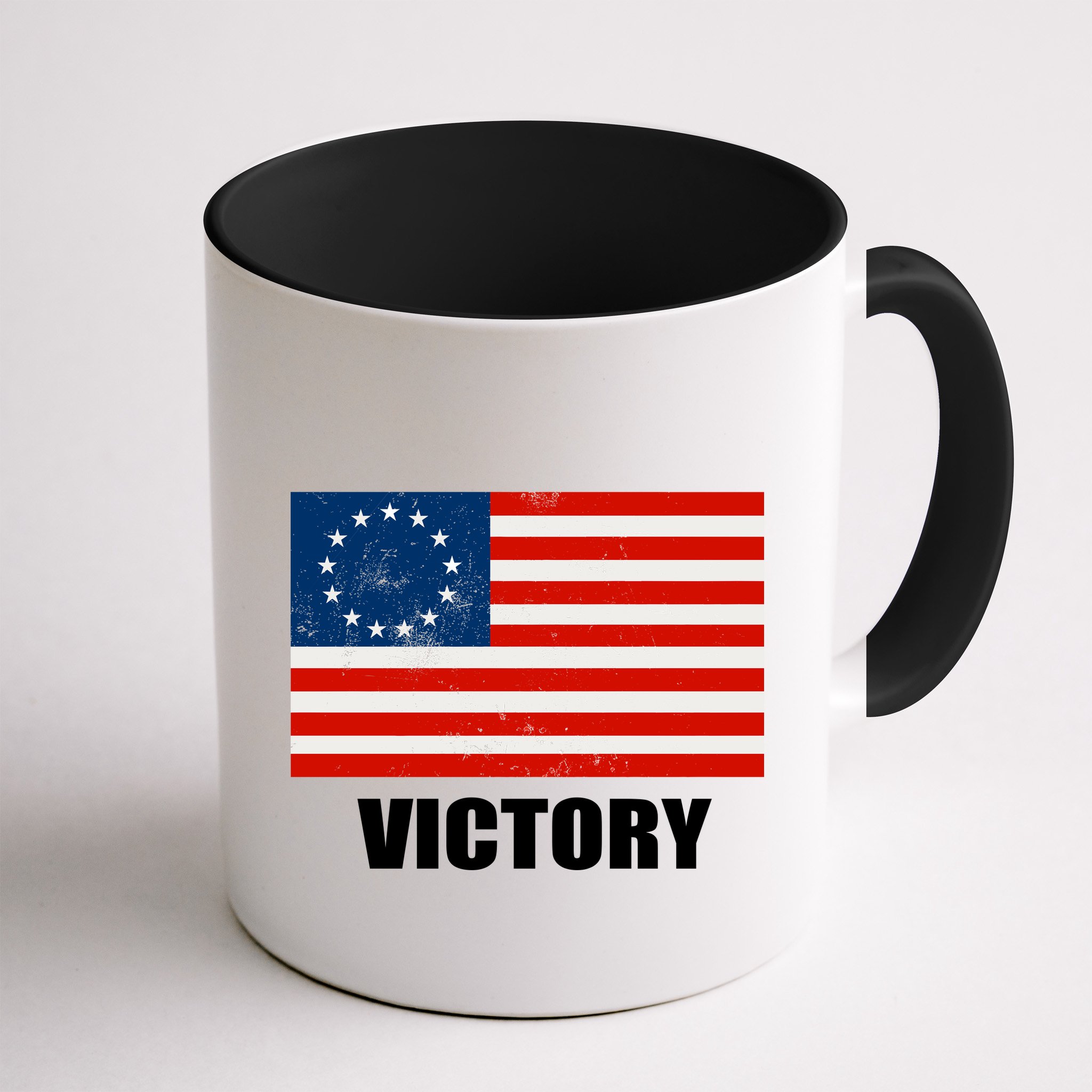 Betsy Ross American Victory Flag Mug