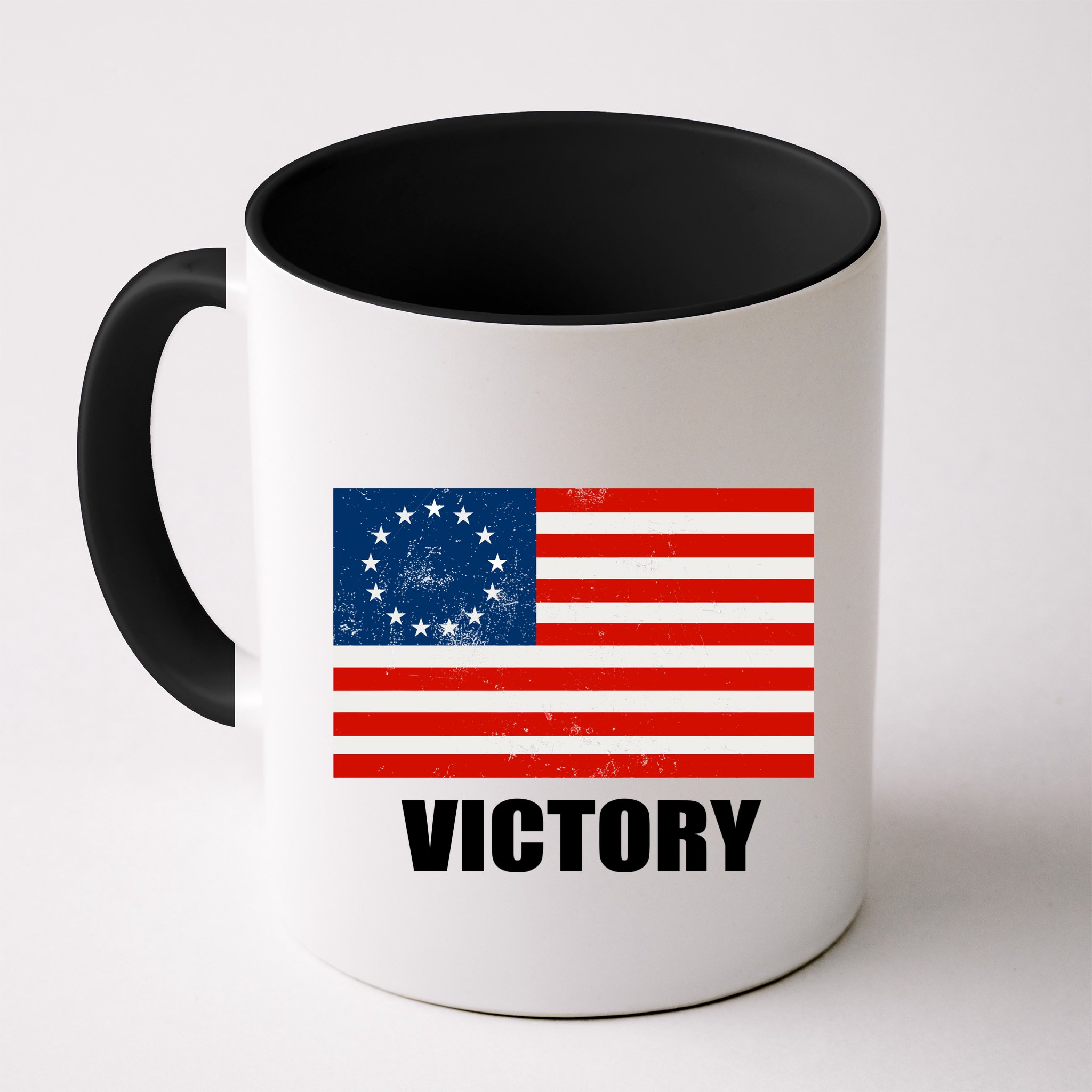 Betsy Ross American Victory Flag Mug