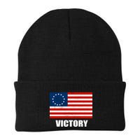 Betsy Ross American Victory Flag Beanie