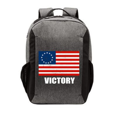 Betsy Ross American Victory Flag Vector Backpack