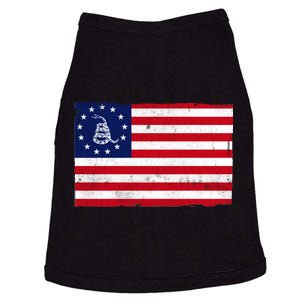 Betsy Ross Don't Tread On Me Flag Doggie Tank