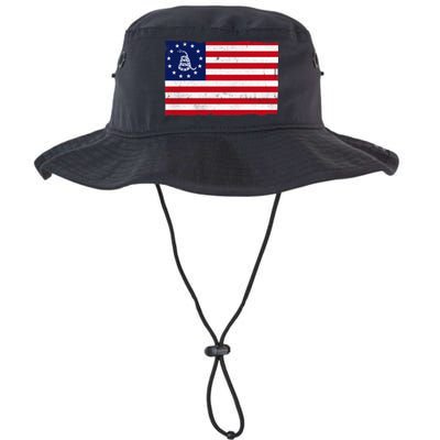 Betsy Ross Don't Tread On Me Flag Bucket Hat