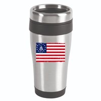 Betsy Ross Don't Tread On Me Flag 16oz Travel Tumbler