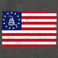 Betsy Ross Don't Tread On Me Flag Vector Backpack