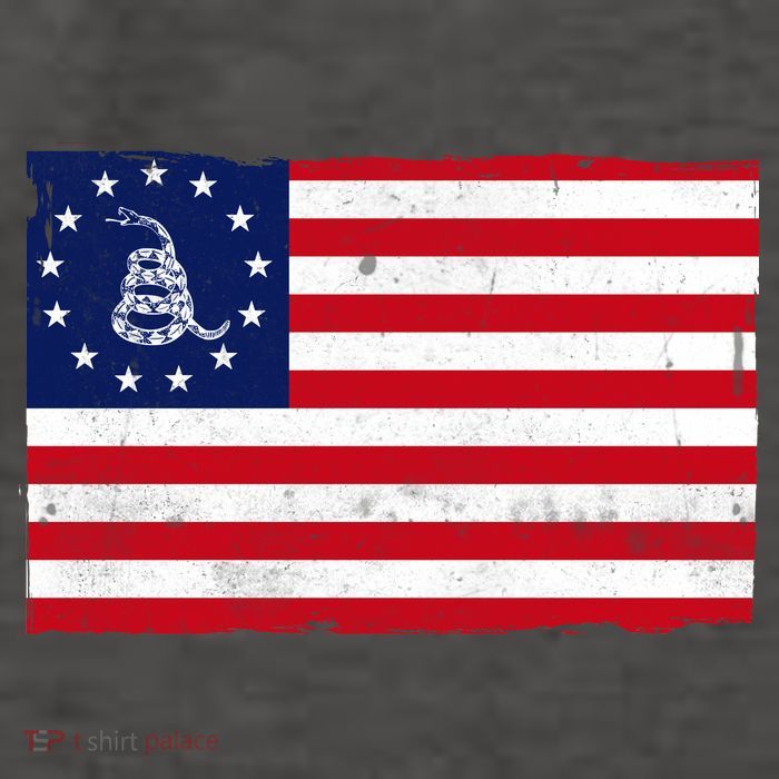 Betsy Ross Don't Tread On Me Flag Vector Backpack