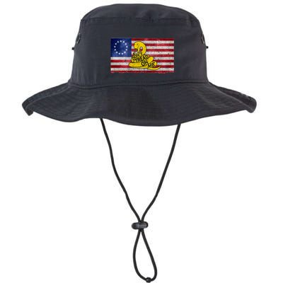 Betsy Ross Don't Trend On Me Snake Bucket Hat