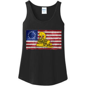 Betsy Ross Don't Trend On Me Snake Ladies Essential Tank