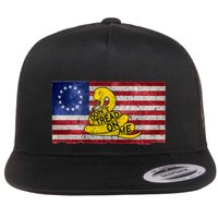Betsy Ross Don't Trend On Me Snake Flatbill Hat