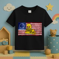 Betsy Ross Don't Trend On Me Snake Toddler T-Shirt