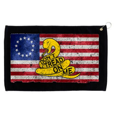 Betsy Ross Don't Trend On Me Snake Grommeted Golf Towel