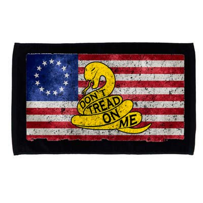 Betsy Ross Don't Trend On Me Snake Microfiber Hand Towel