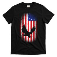 Betsy Ross Flag 13 Colonies Bald Eagle T-Shirt
