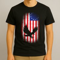 Betsy Ross Flag 13 Colonies Bald Eagle T-Shirt