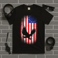 Betsy Ross Flag 13 Colonies Bald Eagle T-Shirt