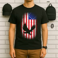 Betsy Ross Flag 13 Colonies Bald Eagle T-Shirt