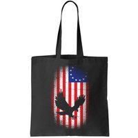 Betsy Ross Flag 13 Colonies Bald Eagle Bag
