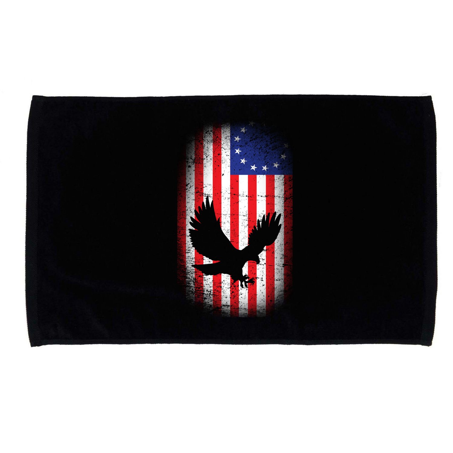 Betsy Ross Flag 13 Colonies Bald Eagle Microfiber Hand Towel