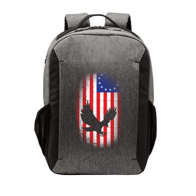 Betsy Ross Flag 13 Colonies Bald Eagle Vector Backpack