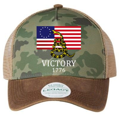 Betsy Ross Flag Don't Tread On Me 13 Colonies Legacy Tie Dye Trucker Hat