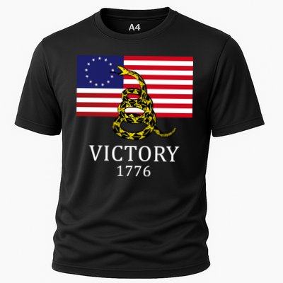 Betsy Ross Flag Don't Tread On Me 13 Colonies Performance Shirt