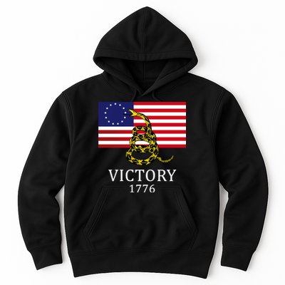 Betsy Ross Flag Don't Tread On Me 13 Colonies Hoodie