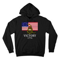 Betsy Ross Flag Don't Tread On Me 13 Colonies Hoodie