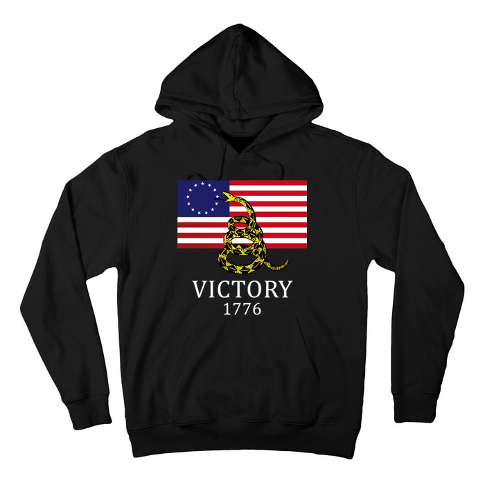 Betsy Ross Flag Don't Tread On Me 13 Colonies Hoodie