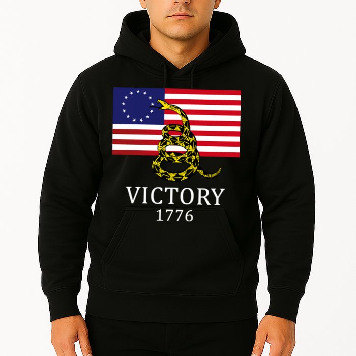 Betsy Ross Flag Don't Tread On Me 13 Colonies Hoodie